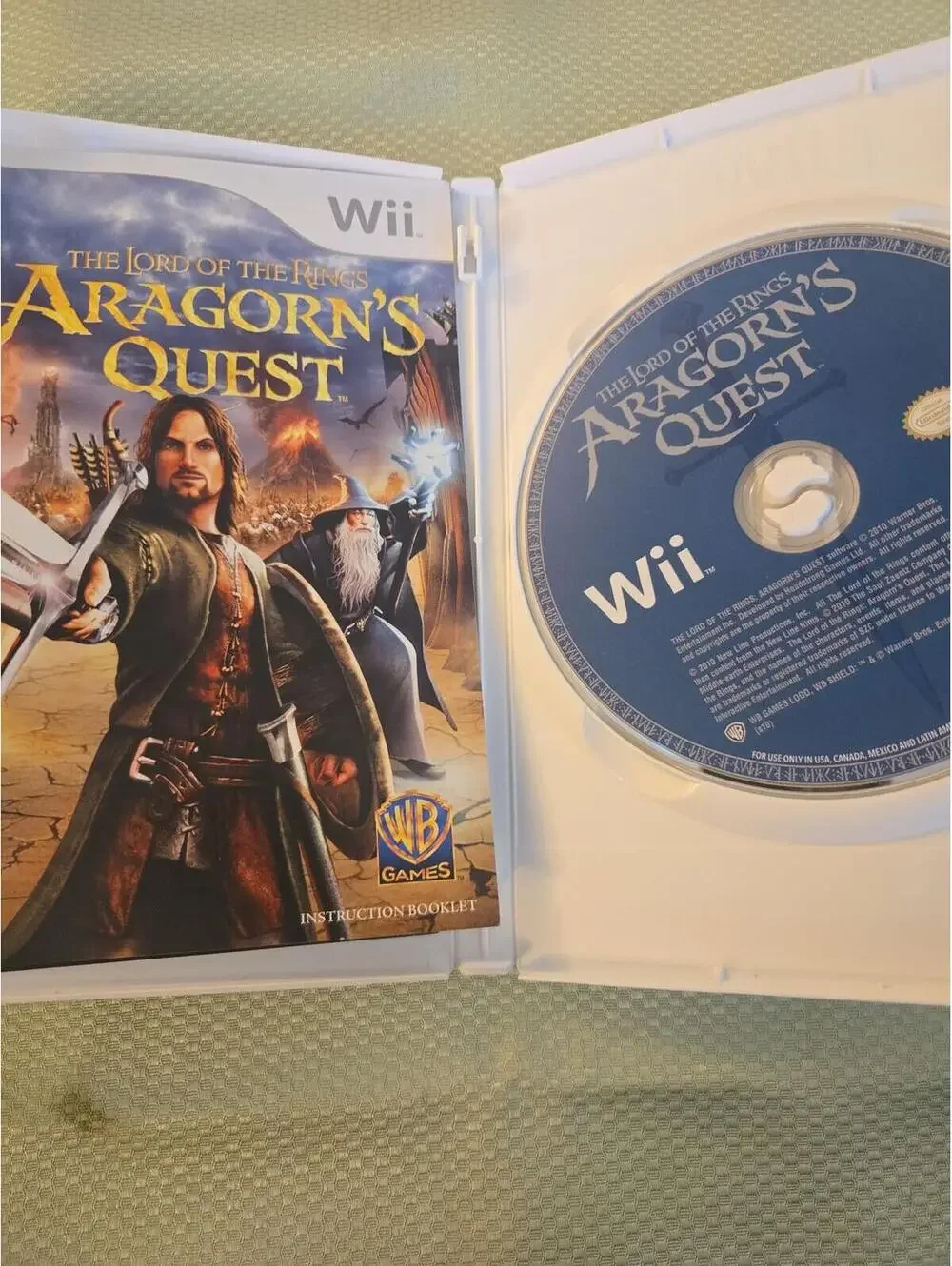 The Lord of the Rings: Aragorn's Quest - Nintendo Wii - Picture 2 of 4